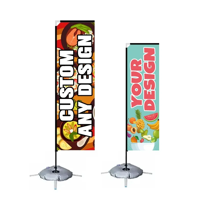 Wat maakt de rechthoekige vlag de beste keuze voor moderne reclame en branding?