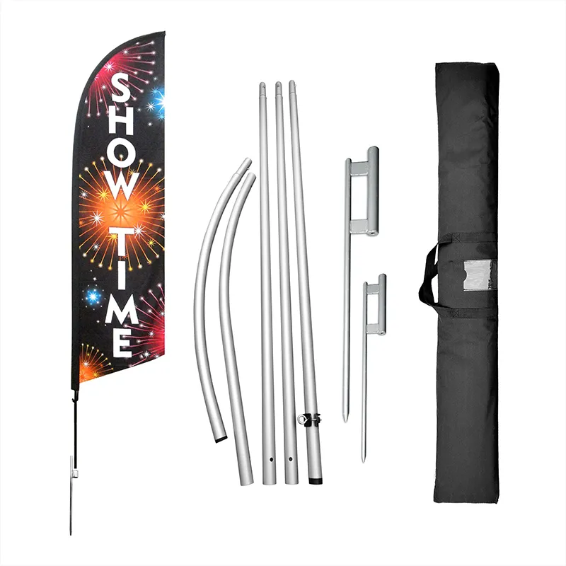 Strandvlag met veren