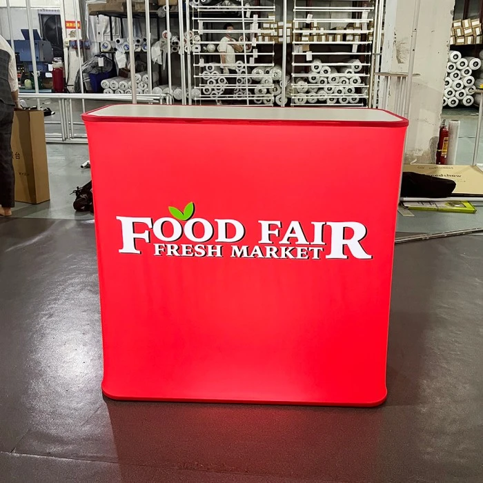 LED-rechthoekige hefbare toonbank