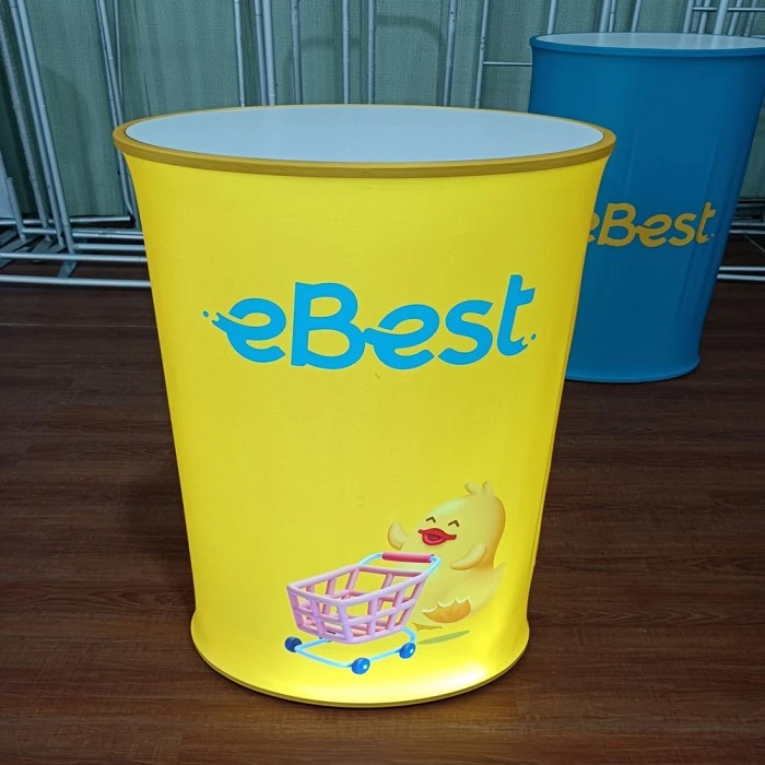 LED ronde hefbare toonbank