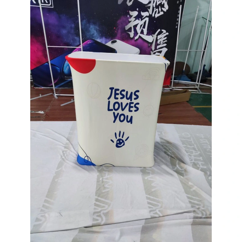 Rechthoekige draagbare toonbank